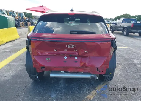 2025 Hyundai Kona Sel из США, поврежденный, VIN KM8HB3AB0SU200950